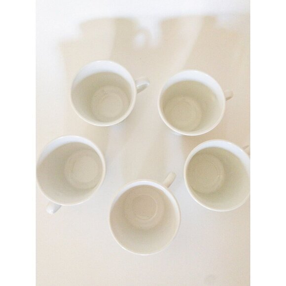 Vintage Corelle Spring Blossom Coffee/Tea Cups Set of 5 - Picture 3 of 4